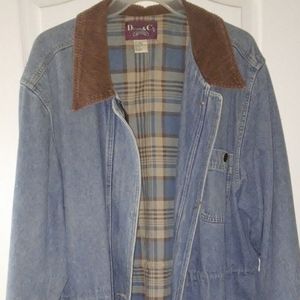 Denim & Company size large denim jacket